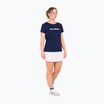 Női teniszpóló Tecnifibre Team Cotton Tee sötétkék 22WCOTEM34