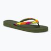 Női flip-flop papucs Banana Moon Calisun Seaside kaki