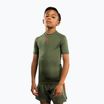 Gyermek edzőpóló Venum Contender Rashguards Jr khaki