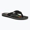 Férfi flop-flop papucs Quiksilver Molokai Layback II black / orange / green