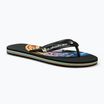 Quiksilver Molokai Art II black/black/orange férfi flip-flop papucs