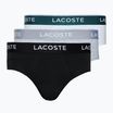 Lacoste férfi alsónadrág 8H3472 3 pár fekete/fehér/ezüst chine