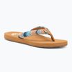 Női ROXY Porto Raffia II kék mélységű flip flopok