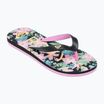 ROXY Tahiti VII gyermek flip flop fekete/rózsaszín sablon