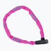 ABUS kerékpárzár Steel-O-Chain 5805K/75 rózsaszín 72492