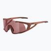 Napszemüveg Alpina Hawkeye Q-Lite brick matt/black red mirror