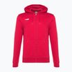 Férfi Capelli Basics Felnőtt Zip Hoodie futball melegítőfelső piros