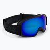 Síszemüveg UVEX Xcitd CV black matt/mirror blue green