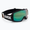 Síszemüveg UVEX Xcitd CV black matt/mirror opal yellow