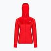 Salewa női gyapjú Agner Hybrid PL/DST FZ Hoody piros 00-0000027372