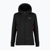 Női trekking pulóver Salewa Puez PL Hooded black out