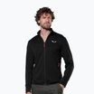 Salewa férfi trekking pulóver Puez Waffle Hyb PL HD fekete out