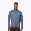 Salewa férfi trekking pulóver Puez Waffle Hyb PL HD java kék