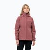 Jack Wolfskin Stormy Point 2L női esőkabát piros okkersárga