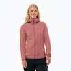 Jack Wolfskin női gyapjú kabát Kolbenberg Hooded Fz mineral red