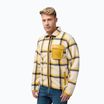 Jack Wolfskin férfi fleece pulóver Felslicht Check panna cotta