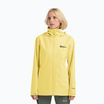 Női esőkabát Jack Wolfskin Trailtime 2L lemon ice