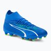 PUMA Ultra Pro FG/AG Jr gyermek futballcipő ultra kék/puma fehér/pro zöld