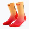 CEP férfi kompressziós zokni Run Edt. Gradient Mid Cut Compression 5.0 piros/marigold fakó