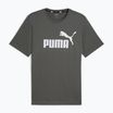 Férfi PUMA Es Logo Tee (S) ásványi szürke póló