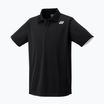 Férfi tenisz póló póló YONEX 10653 Polo fekete