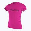 Női úszópóló O'Neill Basic Skins Sun Shirt fox pink