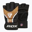 Grappling kesztyű RDX Grappling Aura Plus T-17 golden