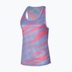 Női futó tank top Mizuno DAF Graphic Tank pasztell lila