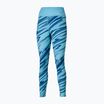 Női futó leggings Mizuno 7/8 nyomtatott maui kék