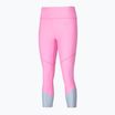 Női leggings Mizuno Impulse Core 3/4 lilac chiffon