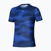 Férfi futópóló Mizuno Core Graphic Tee reflex kék