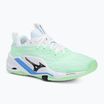 Mizuno Wave Stealth Neo 2 kézilabda cipő menta/fekete/frontkék