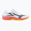 Mizuno Lightning Star Z7 fehér/tüzes korall 2/citrus gyerek röplabdacipő