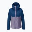 Női esőkabát Rab Downpour Eco patriot blue/purple sage