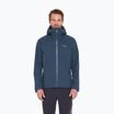 Férfi esőkabát Rab Downpour Light tempest blue