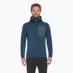 Férfi trekking pulóver Rab Superflux Hoody tempest blue