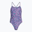 Gyermek egyrészes fürdőruha Nike Hydrastrong Lace Up Back university blue