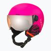 Gyerek sísisak Bollé Quiz Visor Jr hot pink matte/orange gun