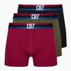 Férfi boxeralsó CR7 Basic Trunk 3 db multicolor