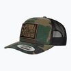 férfi baseballsapka męska Pitbull West Coast Mesh Snapback ,,Blood Dog" Camo Trucker wood/black