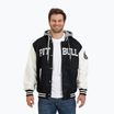 Férfi dzseki Pitbull West Coast Falcon Ridge Bomber Hooded black/ecru