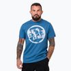 Férfi Pitbull Logo Palms árnyalat kék póló