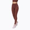 Női varrás nélküli edző leggings STRONG POINT Shape & Comfort Push Up barna 1119