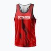 Férfi tank top Octagon Diamond piros