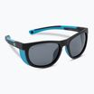 Gyerek napszemüveg GOG Eden matt black/blue/smoke
