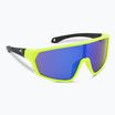 Gyerek napszemüveg GOG Flint  matt neon yellow/black/polychromatic blue