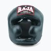 RAJA BOXING Semi bőr fekete bokszsisak