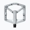 Crankbrothers Stamp 2 nyers ezüst kerékpár pedálok
