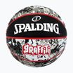 Kosárlabda Spalding Graffiti fekete/piros Méret: 7