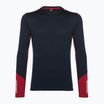 Férfi thermo pulóver Helly Hansen Lifa Merino Midweight Crew navy